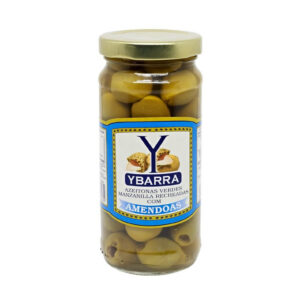 Azeitona Verde Recheada com Amêndoa Ybarra (240g)