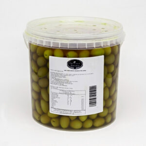 Balde Azeitona Verde Grega Gourmet com Caroço 3,1Kg