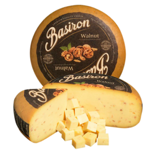 Queijo Gouda Com Nozes Basiron 300g