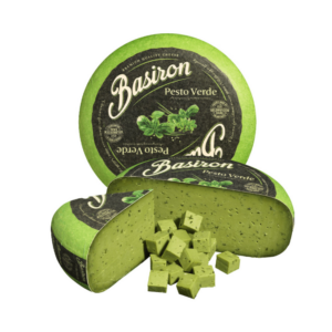 Queijo Gouda ao Pesto Verde Basiron 300g
