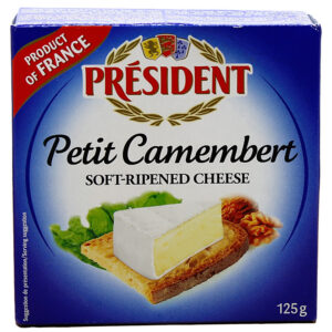 Queijo Petit Camembert President 125g