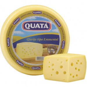 Queijo tipo Emmental Nacional Quatá 300g