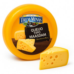 Queijo Tipo Maasdam Nacional Trem Minas 300g